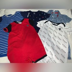 5 24 Month Old one piece body suits/rompers -Boys